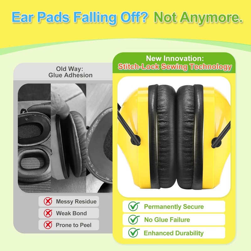 Zohan Kids Ear Protection 3 Pack,Kids Noise Canceling Headphone for Concerts, Monster Truck, Fireworks - Image 2